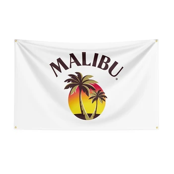 90x150cm Malibus Bandiera in Poliestere Stampato Birra Banner Per Arredamento