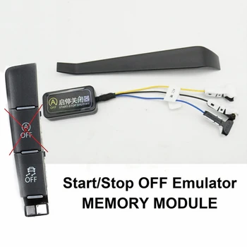 Emulatore Start Stop Automatico Sistema di Motore Canceller Modulo di Memoria SSAM Disattivazione ISG Eco - Plug Per VW Audi Seat Skoda