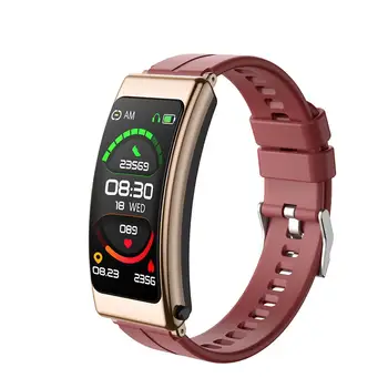 Nuovo K13 Smart Orologio Bluetooth-compatibile Auricolare 2-in-1 Smart Smartwatch Pedometro Bracciale Sport per Uomini Donne